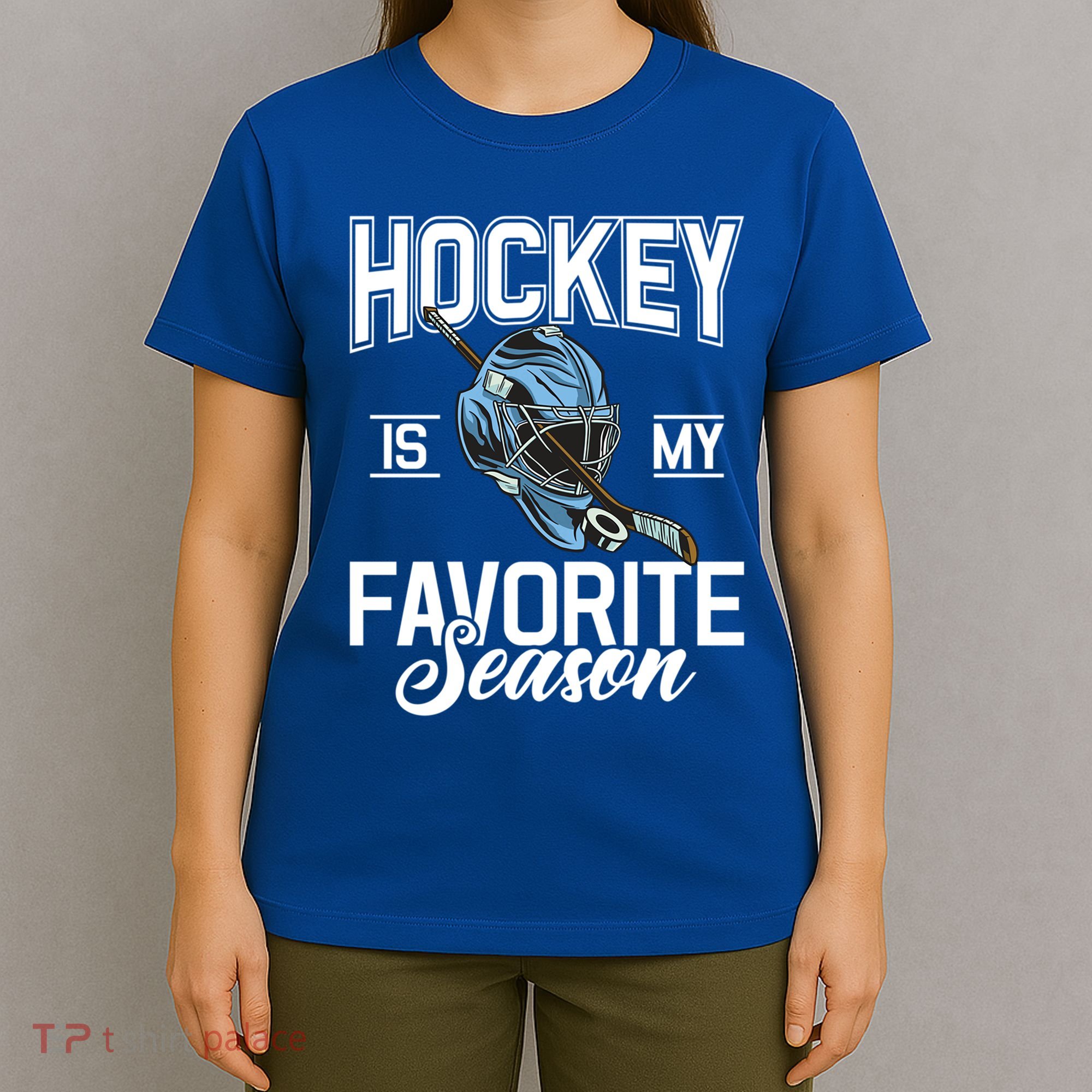 Hockey Is My Favorite Season Hockey Gift T-Shirt