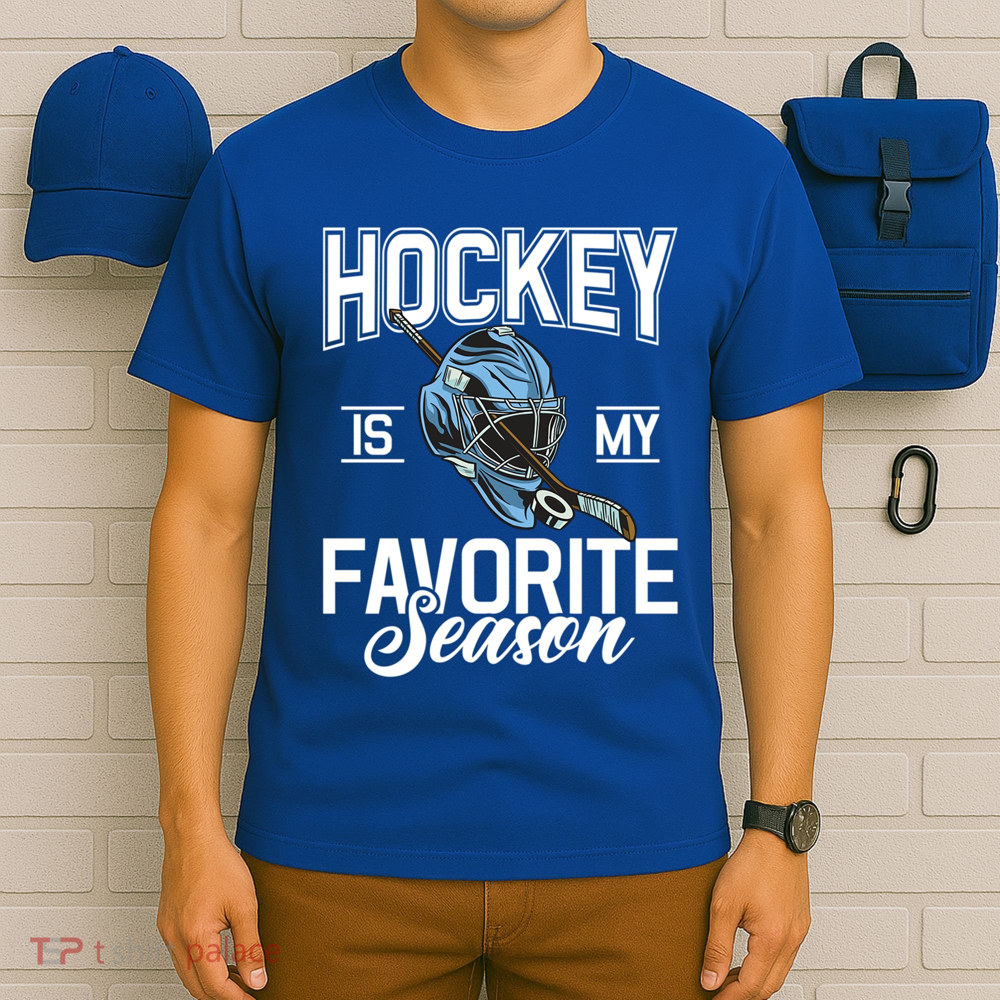 Hockey Is My Favorite Season Hockey Gift T-Shirt