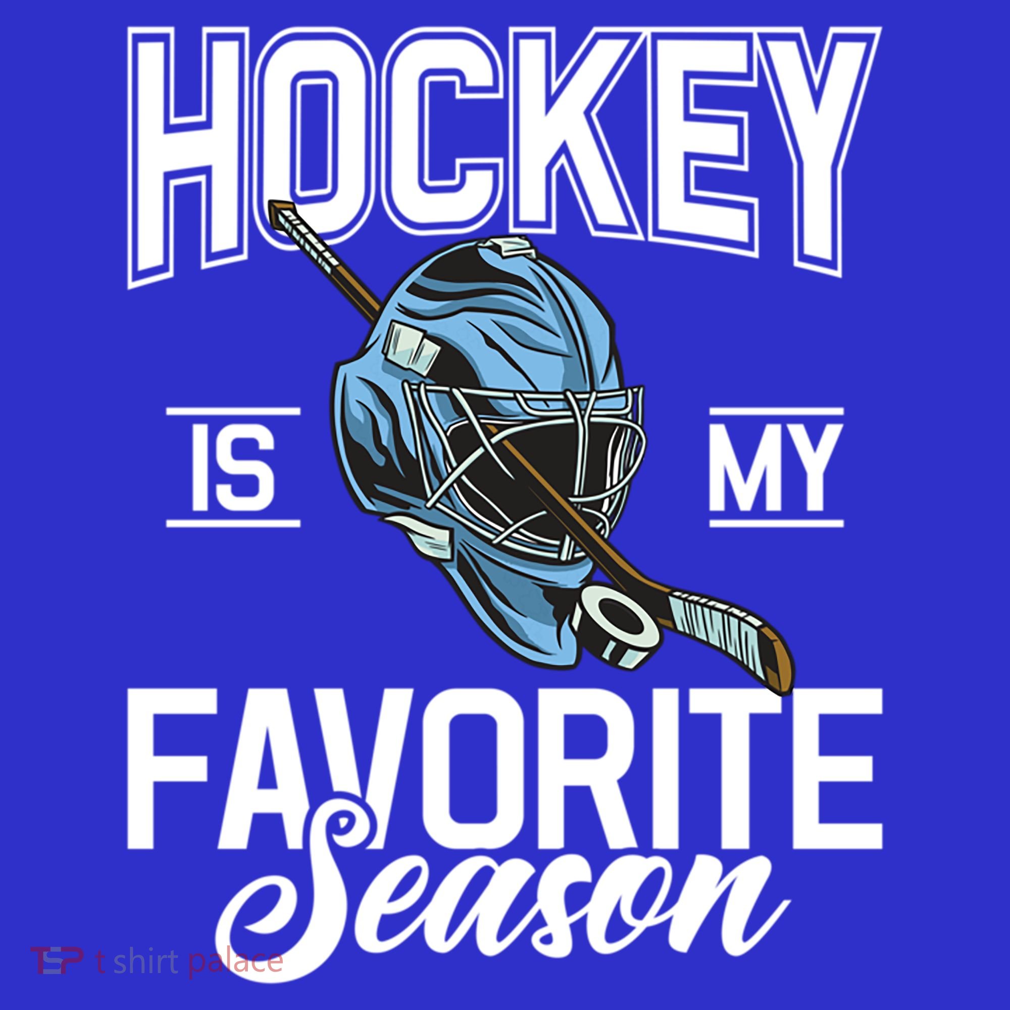 Hockey Is My Favorite Season Hockey Gift Polo