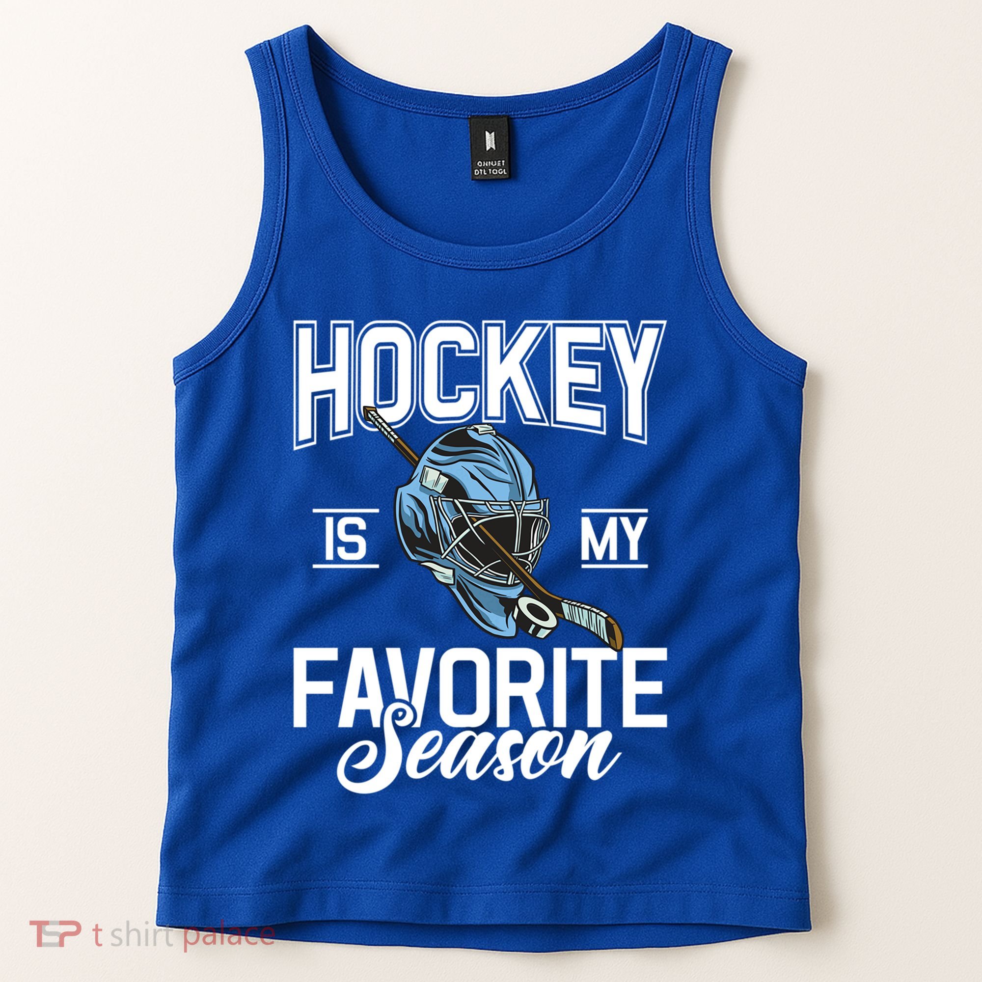 Hockey Is My Favorite Season Hockey Gift Tank Top