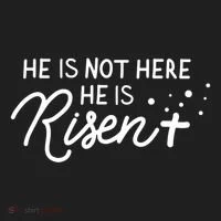 He Is Not Here He Is Risen Easter Jesus Tumbler thumb 3