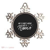 He Is Not Here He Is Risen Easter Jesus Ornament thumb 0