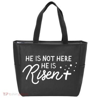 He Is Not Here He Is Risen Easter Jesus Tote Bag