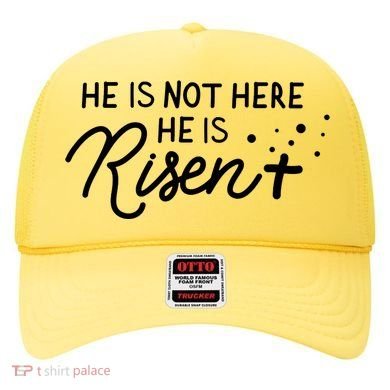 He Is Not Here He Is Risen Easter Jesus Hat