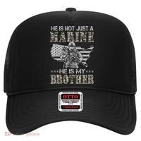 He Is Not Just Marine He Is My Bror Sisters Brors Hat thumb 0