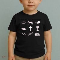 He Is Not Here He Has Risen Christian Jesus Easter Day Family Matching Toddler T-Shirt thumb 2