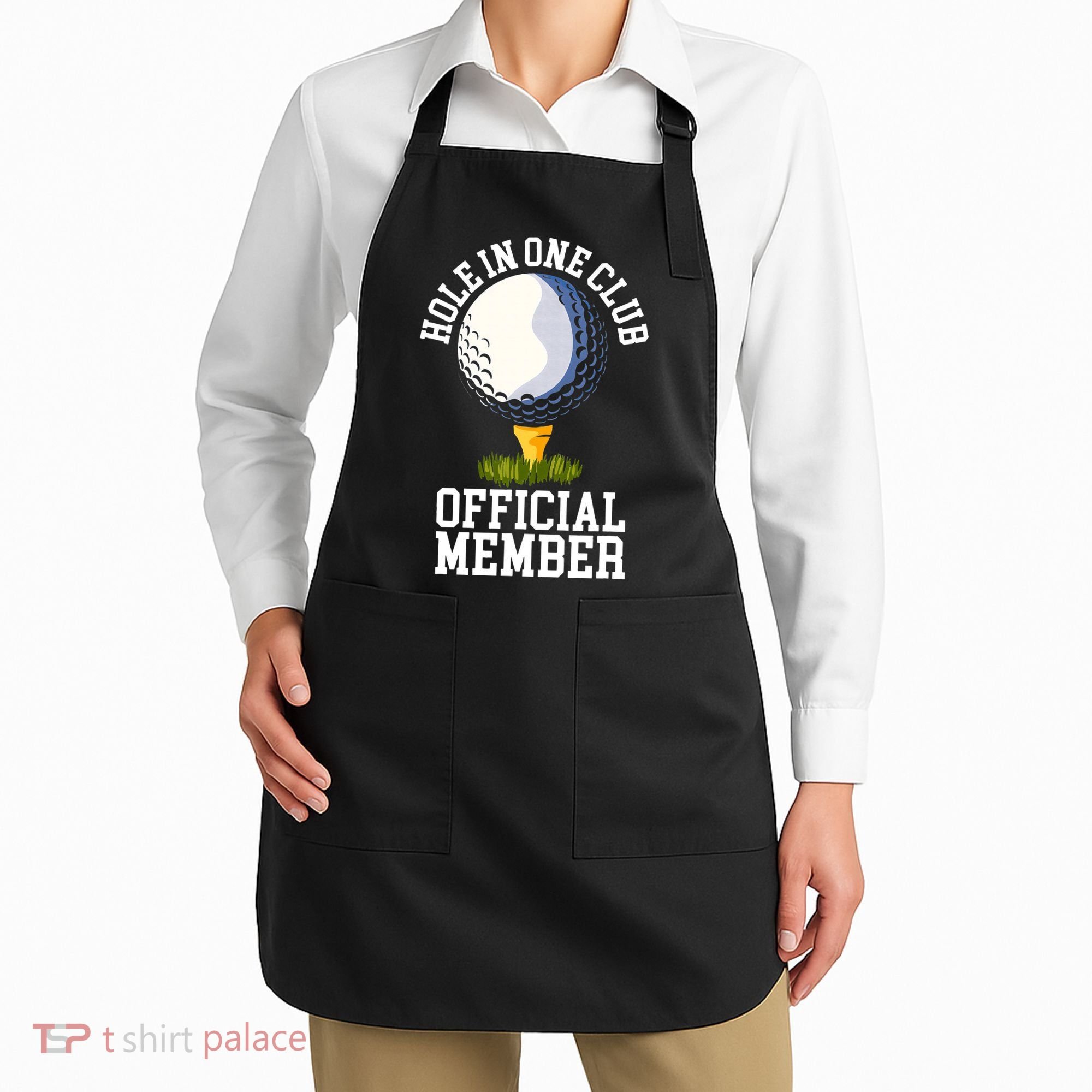 Hole In One Club Golf Club Golfer Hole In One Apron