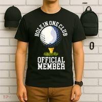 Hole In One Club Golf Club Golfer Hole In One T-Shirt thumb 6