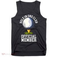 Hole In One Club Golf Club Golfer Hole In One Tank Top thumb 0