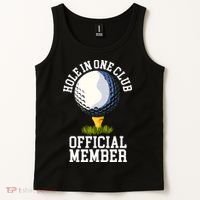 Hole In One Club Golf Club Golfer Hole In One Tank Top thumb 2