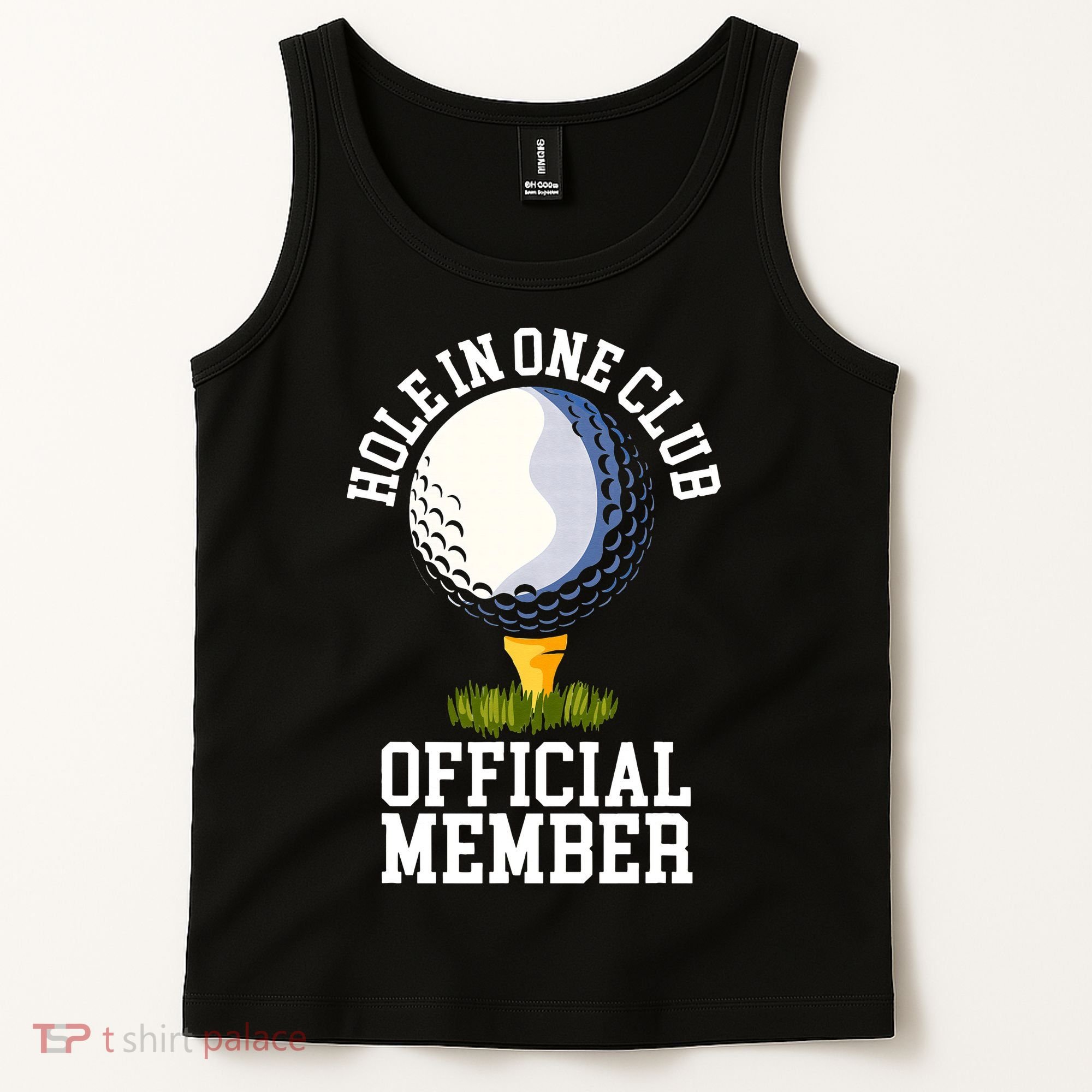 Hole In One Club Golf Club Golfer Hole In One Tank Top