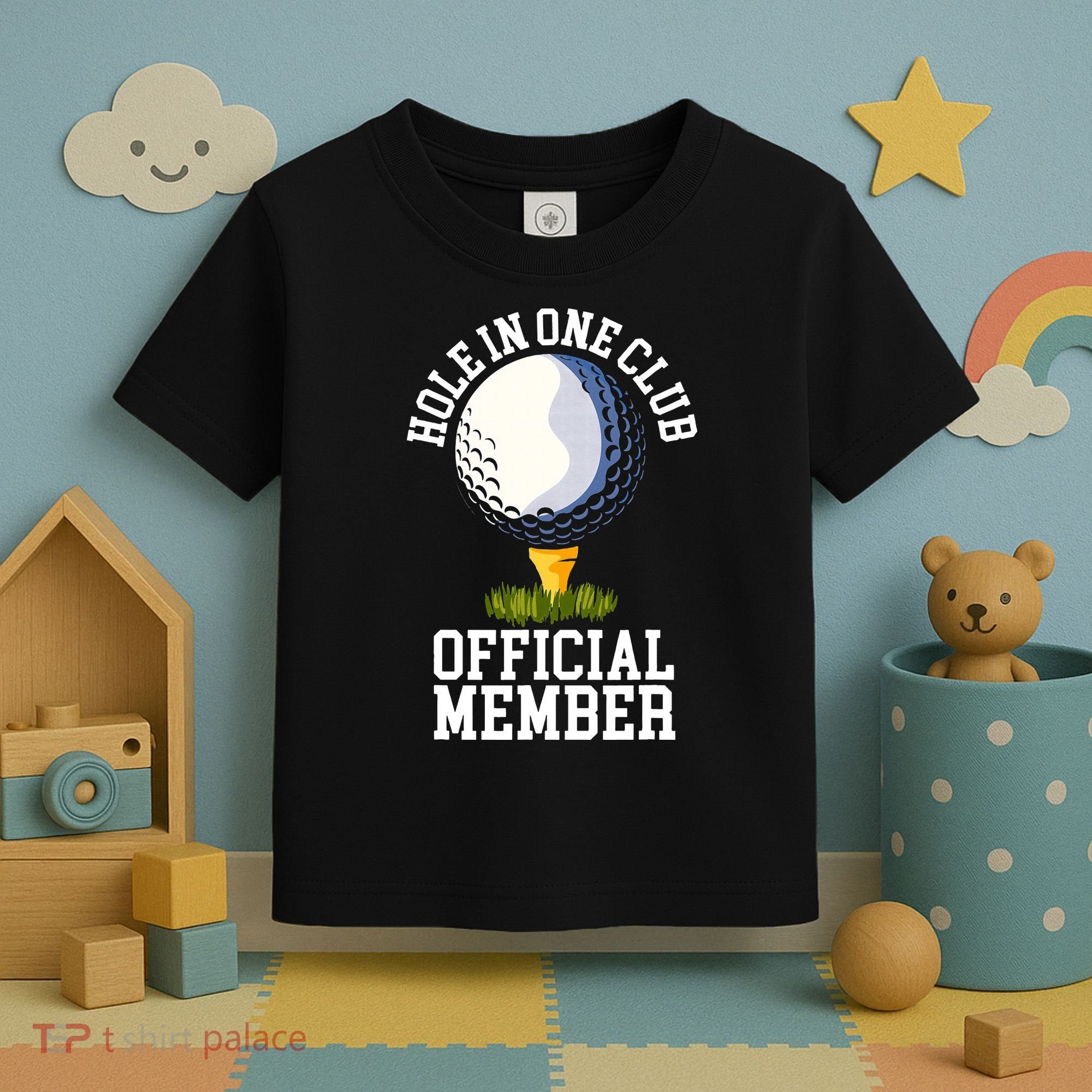 Hole In One Club Golf Club Golfer Hole In One Toddler T-Shirt