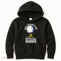 Hole In One Club Golf Club Golfer Hole In One Kids Hoodie thumb 0