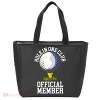 Hole In One Club Golf Club Golfer Hole In One Tote Bag thumb 0