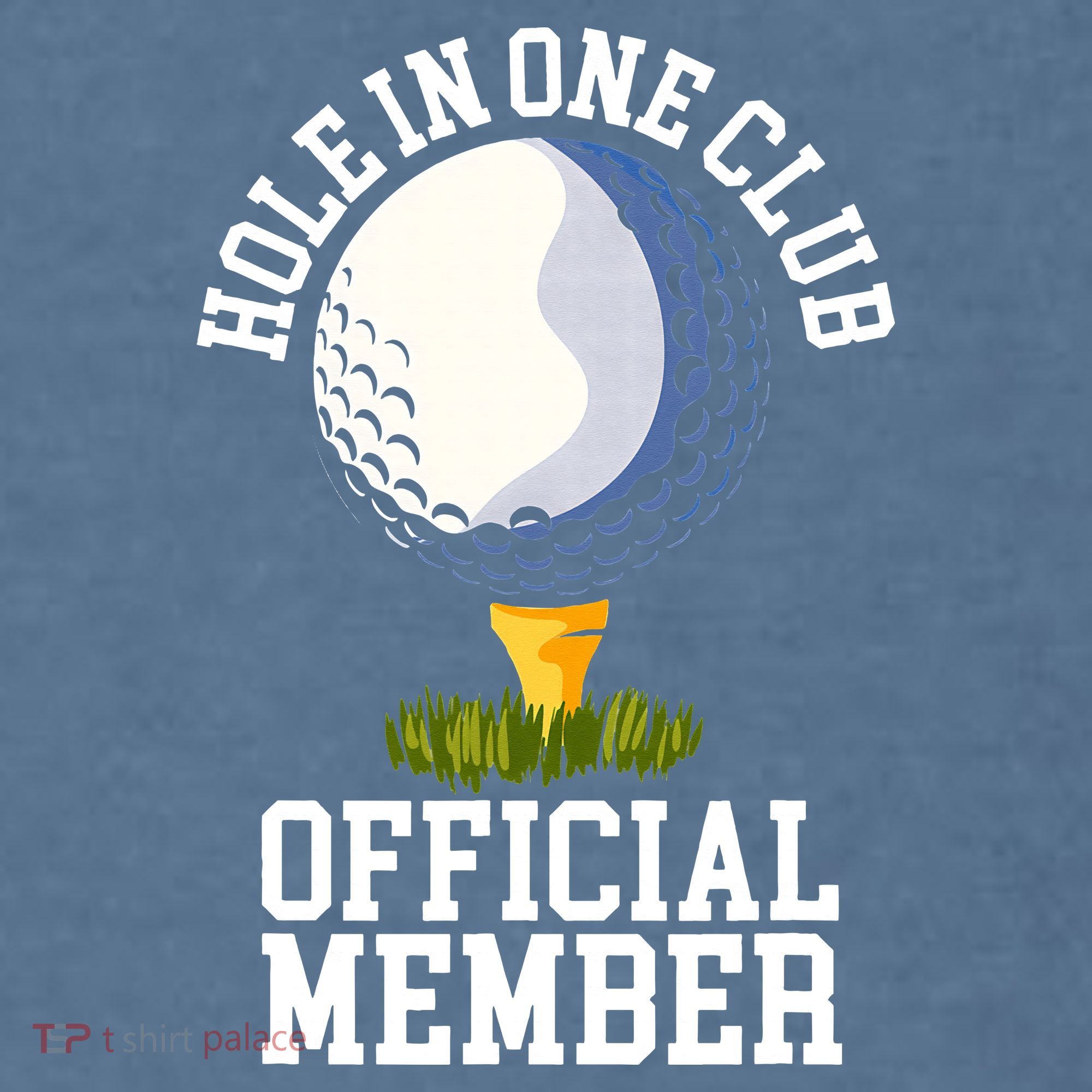 Hole In One Club Golf Club Golfer Hole In One Comfort Colors Garment-Dyed Hooded Sweatshirt