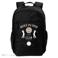 Hole In One Club Funny Golf Humor Backpack thumb 0