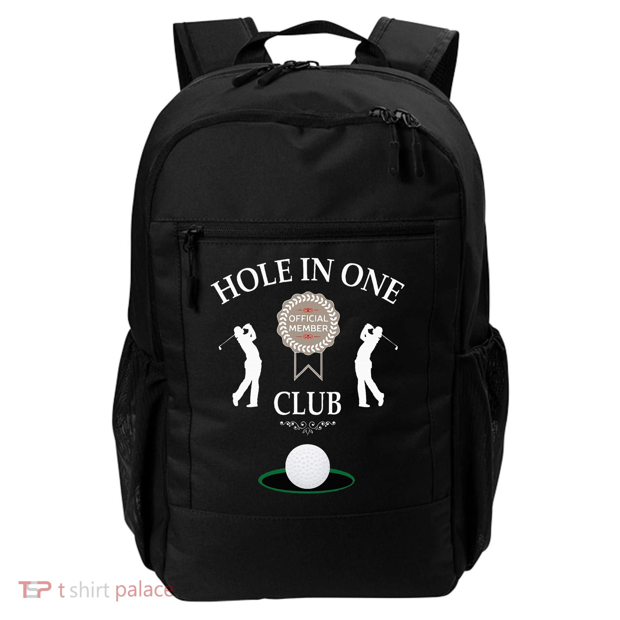 Hole In One Club Funny Golf Humor Backpack