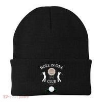 Hole In One Club Funny Golf Humor Beanie thumb 0