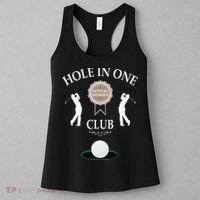 Hole In One Club Funny Golf Humor Women's Tank Top thumb 3