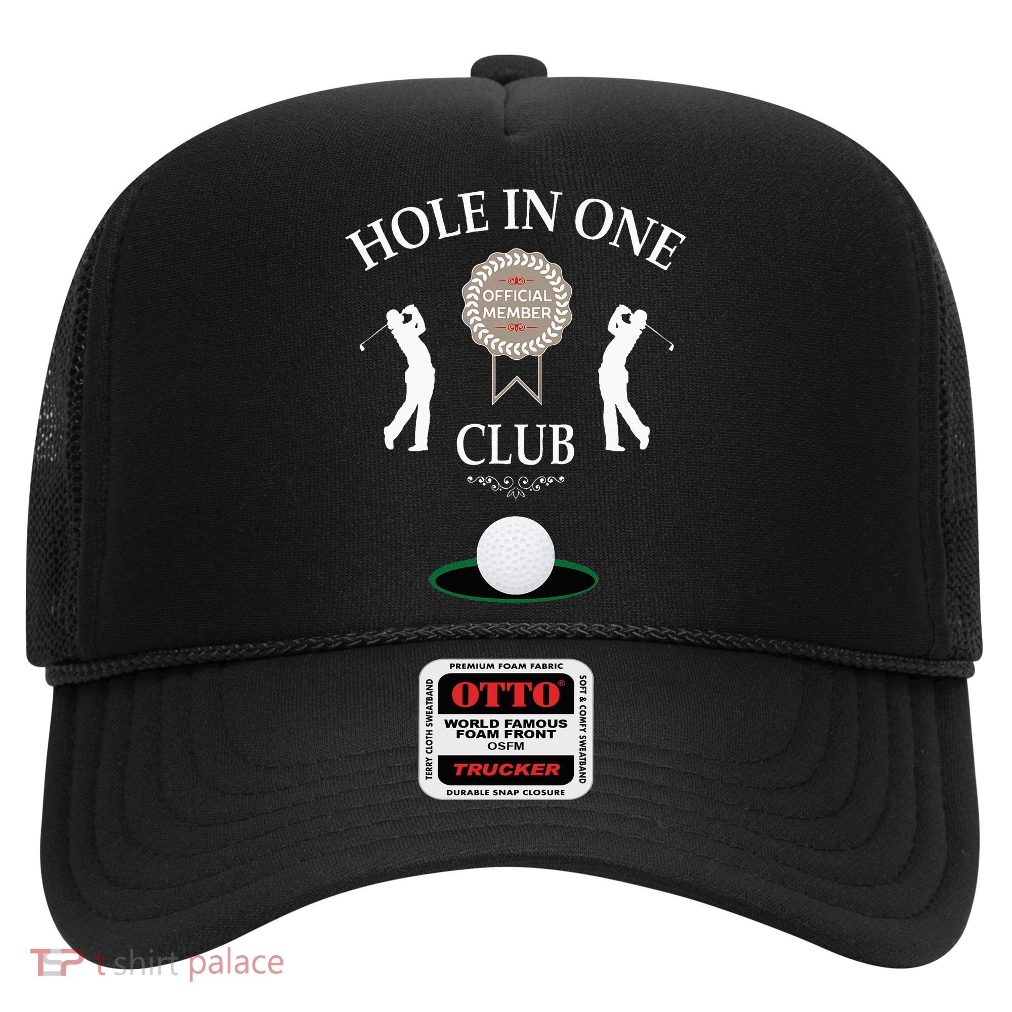 Hole In One Club Funny Golf Humor Hat