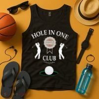 Hole In One Club Funny Golf Humor Tank Top thumb 4