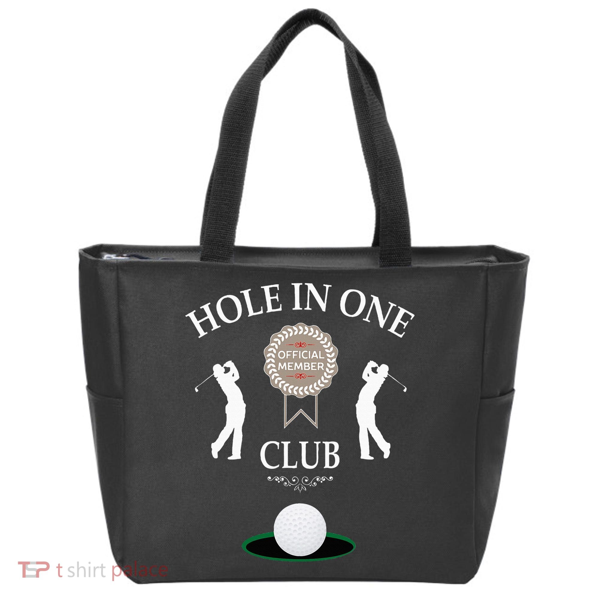 Hole In One Club Funny Golf Humor Tote Bag