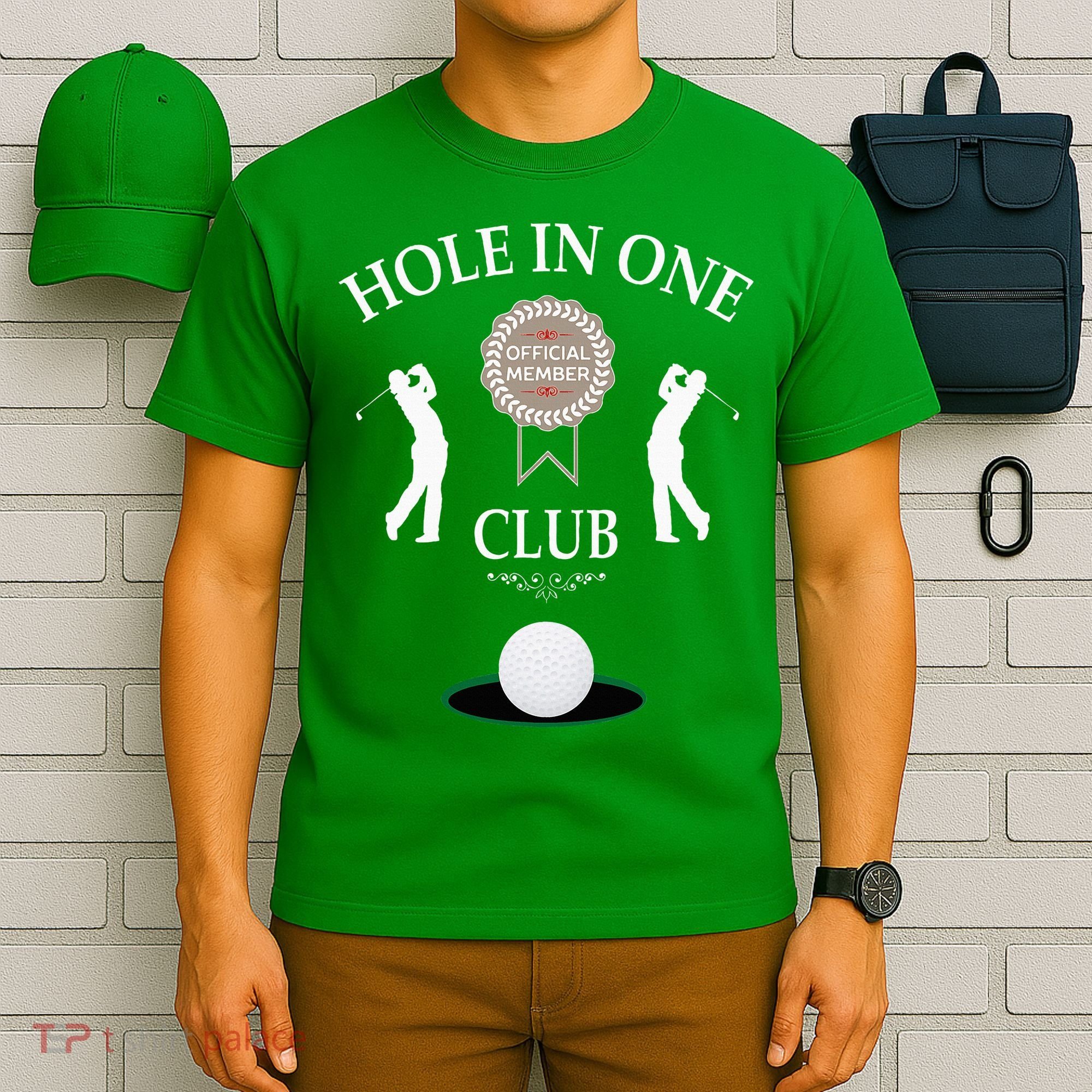 Hole In One Club Funny Golf Humor T-Shirt