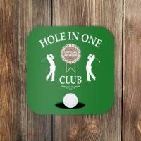 Hole In One Club Funny Golf Humor Coaster thumb 0
