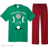 Hole In One Club Funny Golf Humor Pajama Set thumb 0