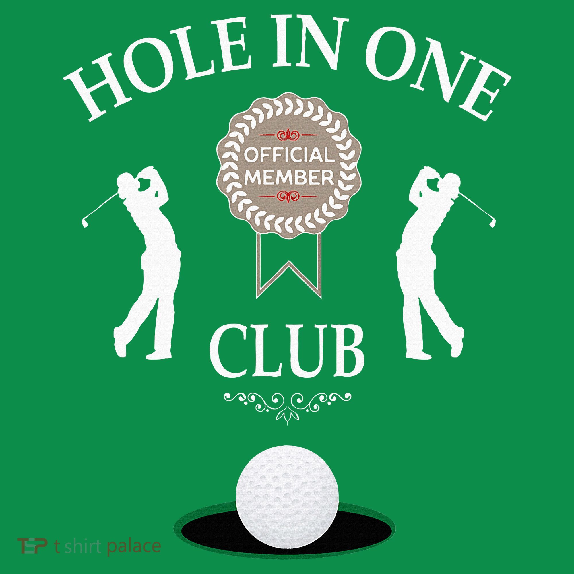 Hole In One Club Funny Golf Humor Mousepad