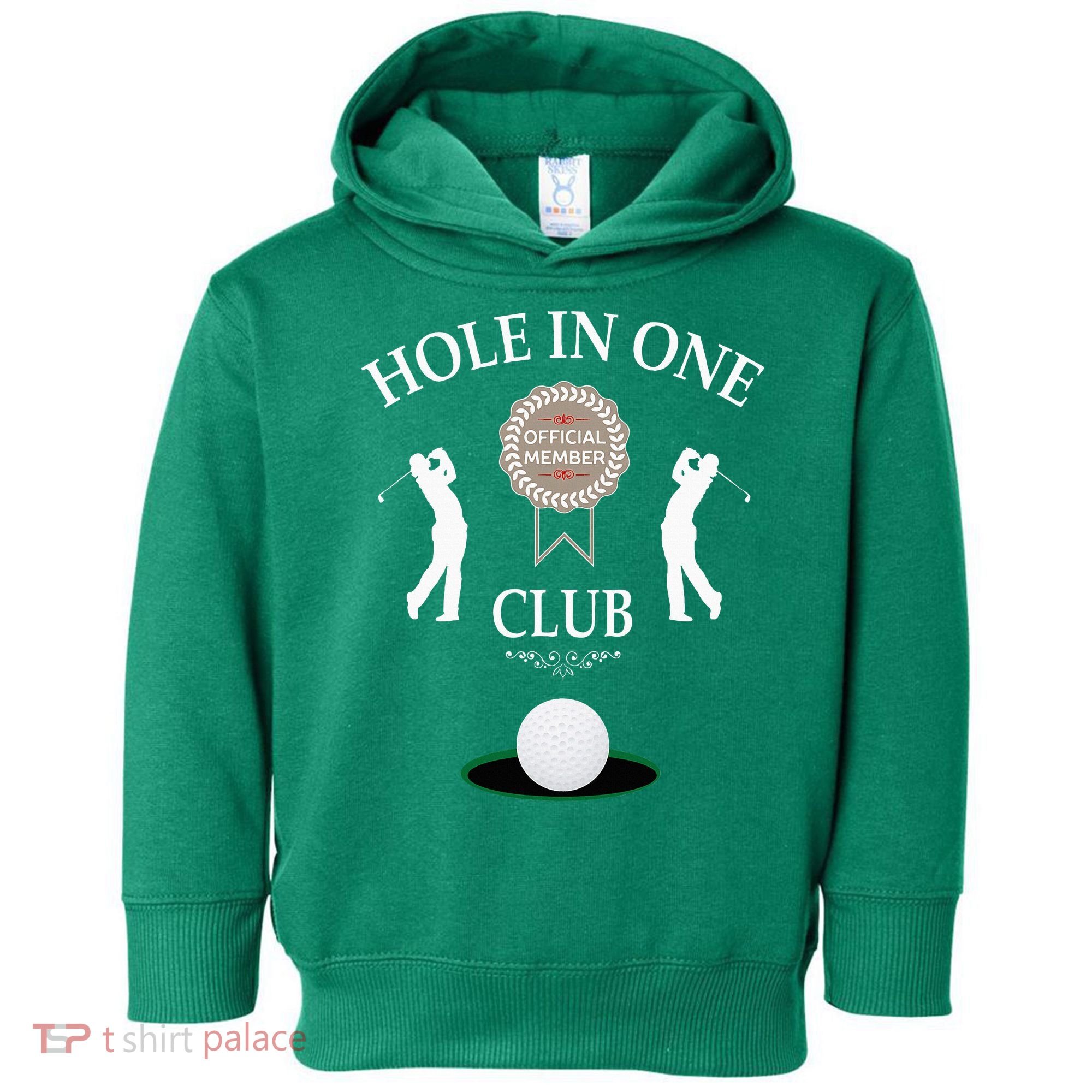 Hole In One Club Funny Golf Humor Toddler Hoodie