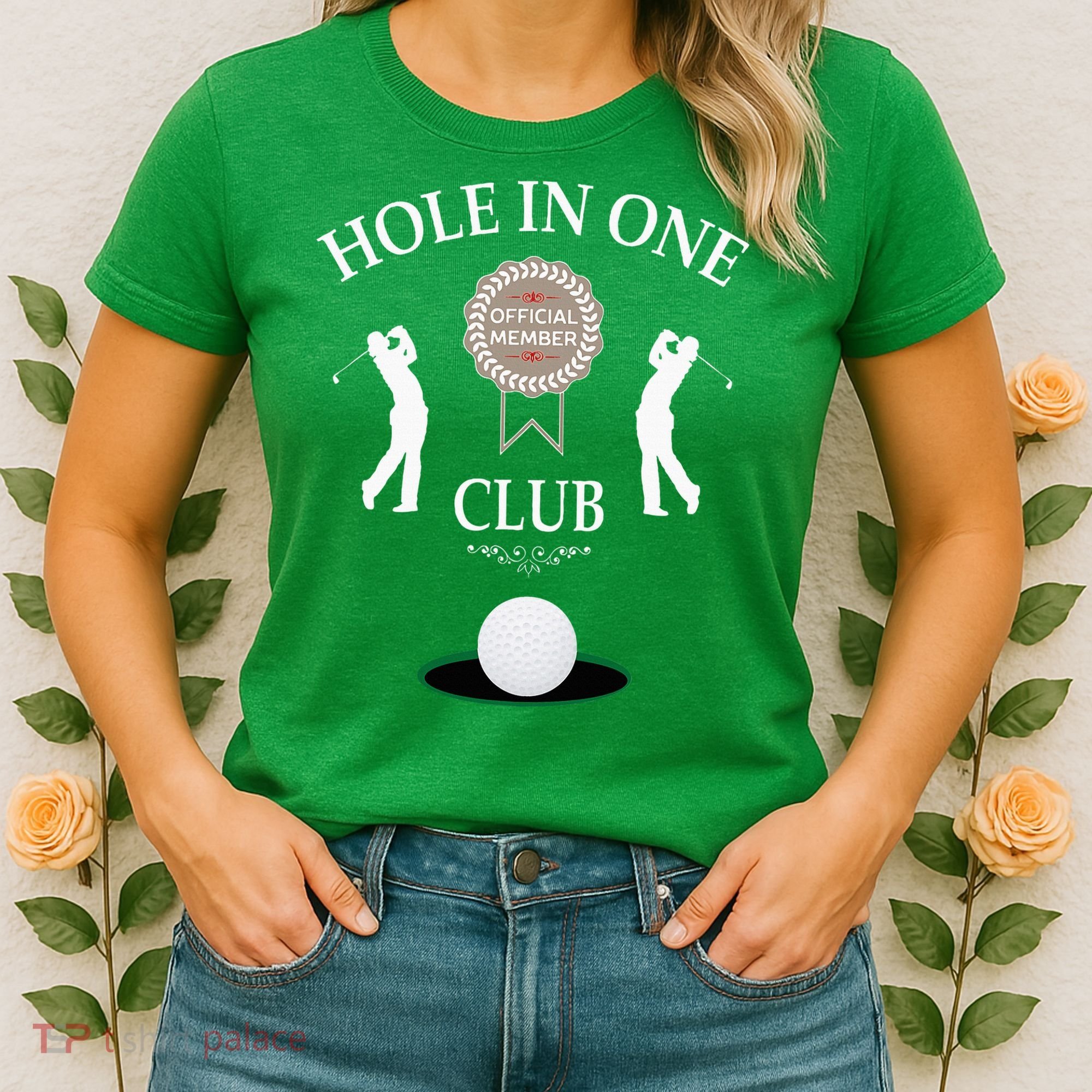 Hole In One Club Funny Golf Humor Women's T-Shirt