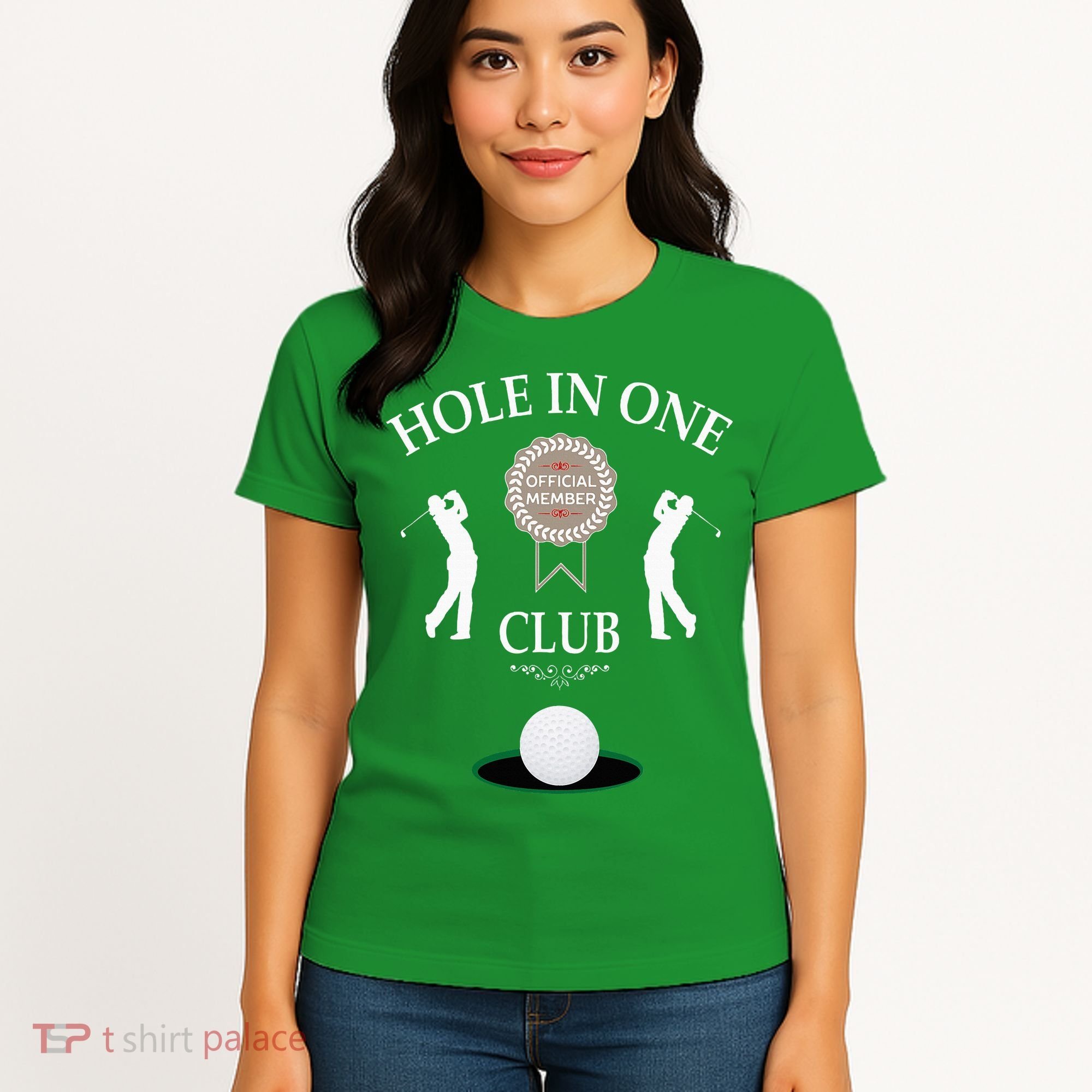 Hole In One Club Funny Golf Humor Women's T-Shirt
