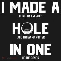 Hole In One Golf Gag Long Sleeve Shirt thumb 2