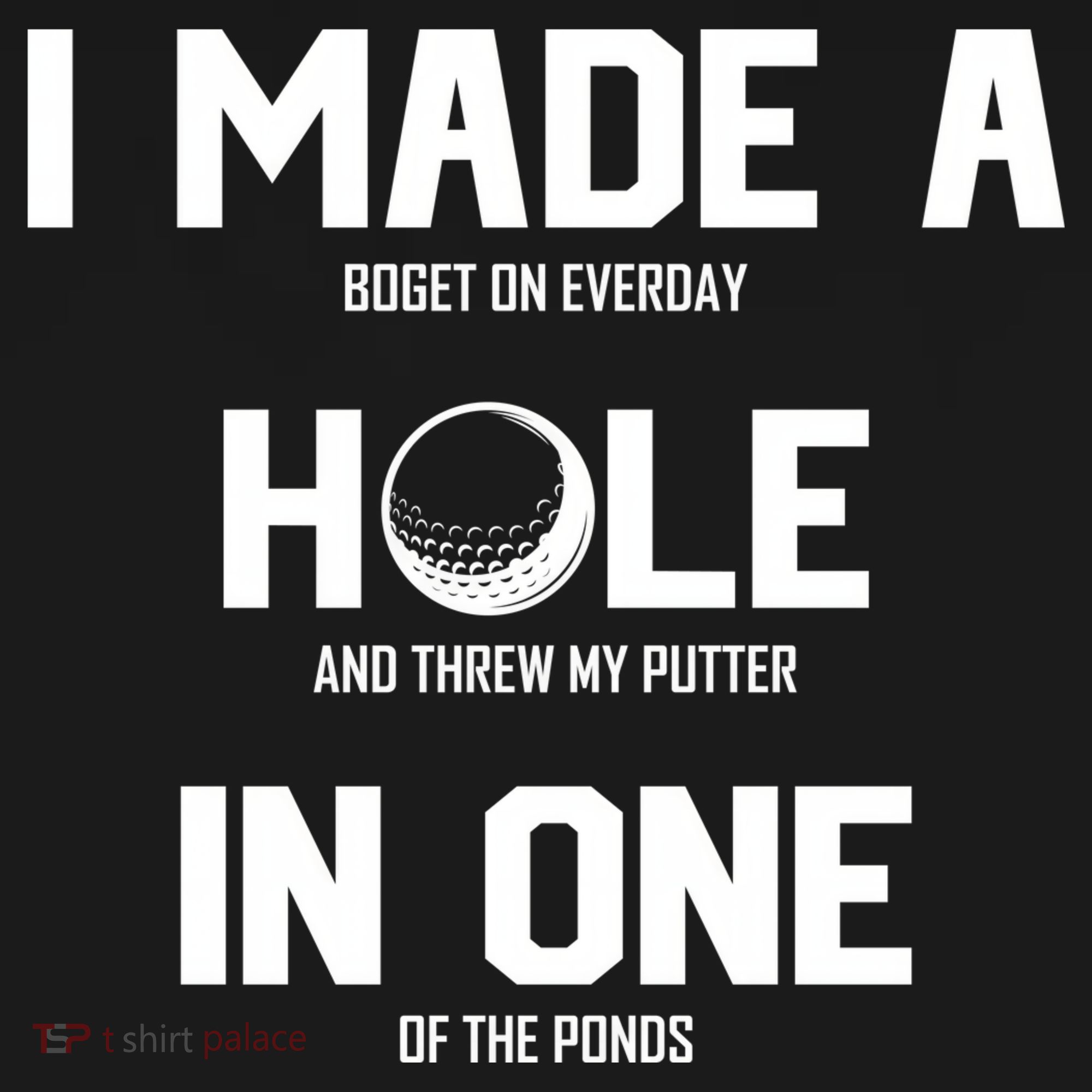 Hole In One Golf Gag Sweatshirt