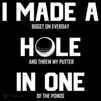 Hole In One Golf Gag Backpack thumb 2