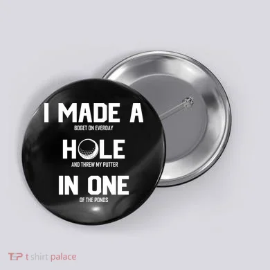 Hole In One Golf Gag Button