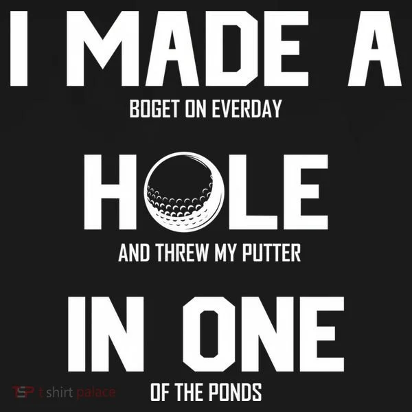 Hole In One Golf Gag Bucket Hat
