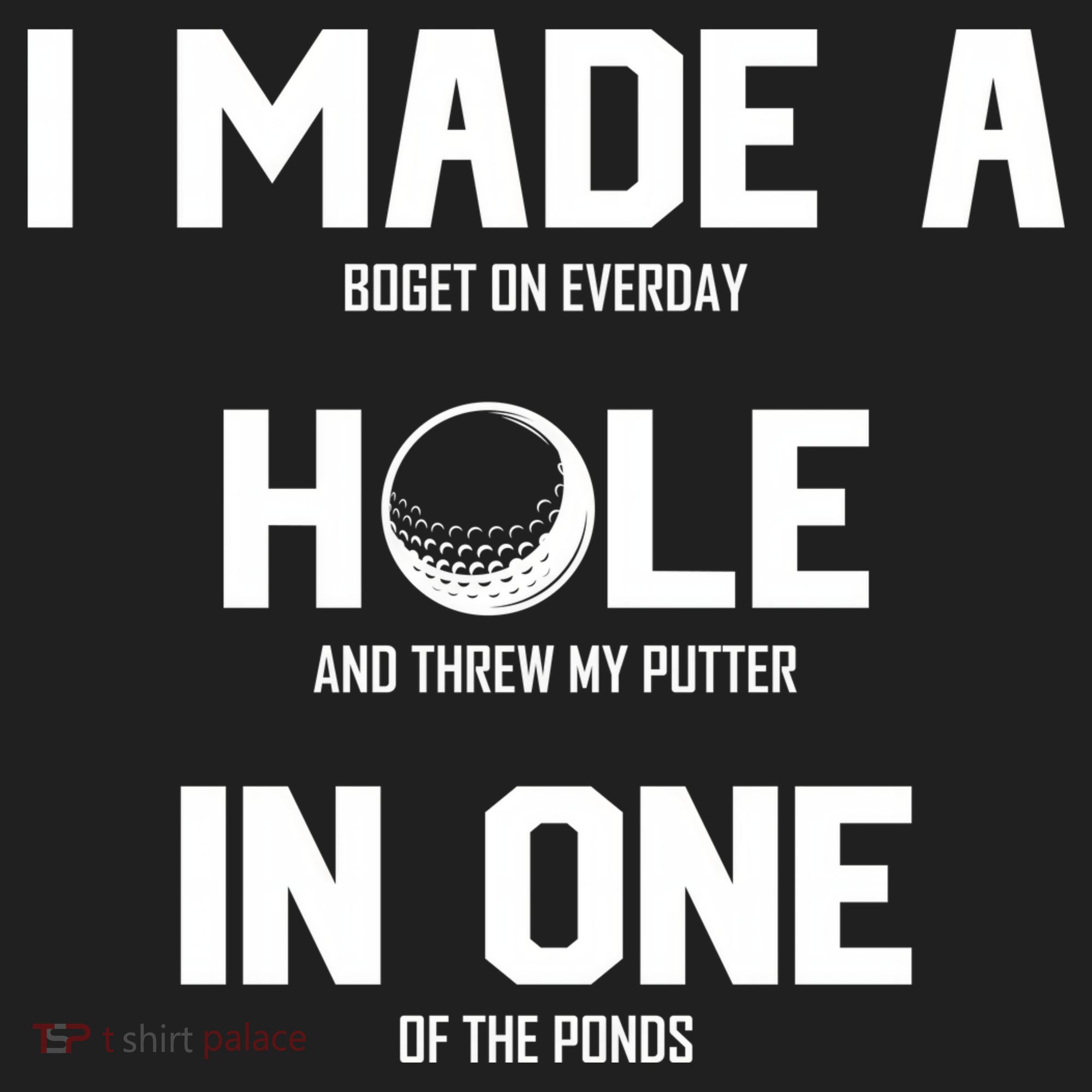 Hole In One Golf Gag Tumbler