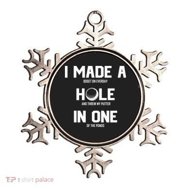 Hole In One Golf Gag Ornament