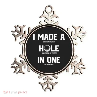 Hole In One Golf Gag Ornament