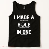 Hole In One Golf Gag Tank Top thumb 2