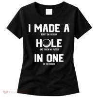 Hole In One Golf Gag Women's T-Shirt thumb 0
