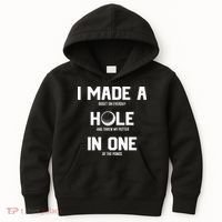 Hole In One Golf Gag Kids Hoodie thumb 0