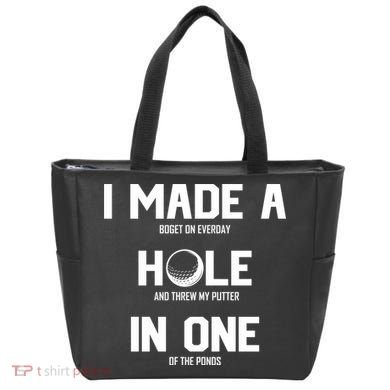 Hole In One Golf Gag Tote Bag
