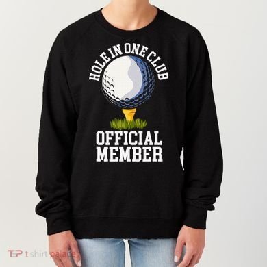 Hole In One Club Golfing Design For Golfer Golf Women's Sweatshirt