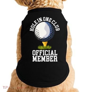 Hole In One Club Golfing Design For Golfer Golf Doggie Tank