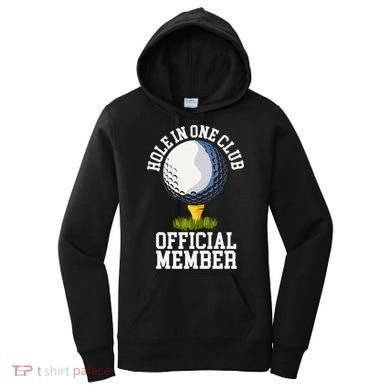 Hole In One Club Golfing Design For Golfer Golf Women's Hoodie