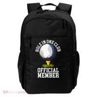Hole In One Club Golf Club Golfer Hole In One Backpack thumb 0