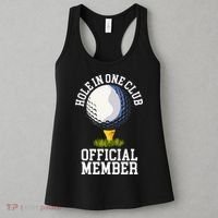 Hole In One Club Golf Club Golfer Hole In One Women's Tank Top thumb 3